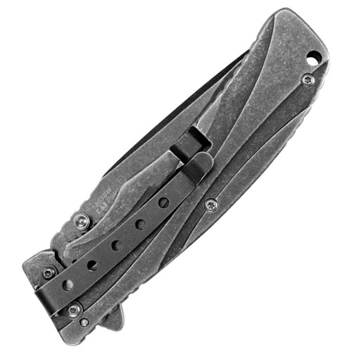 Kershaw Manifold 4Cr14 Steel Blackwash Finish Blade Folding Knife