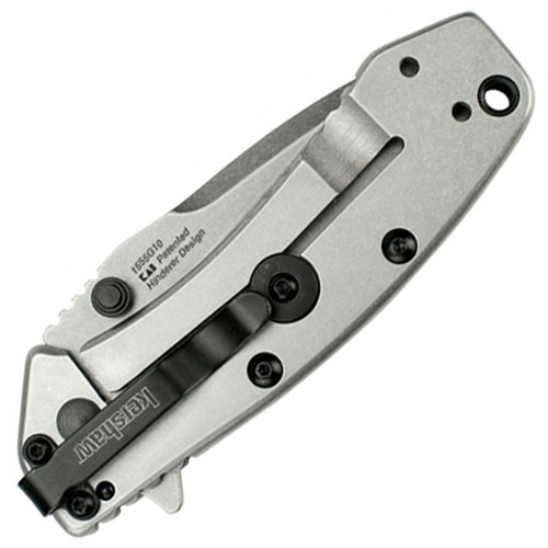 Cryo Drop Point Plain Edge Blade Folding Knife