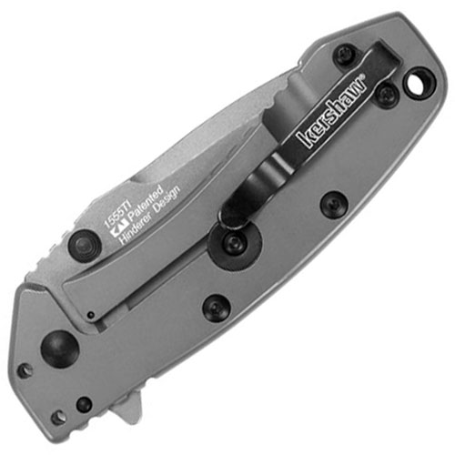 Cryo Drop Point Plain Edge Blade Folding Knife