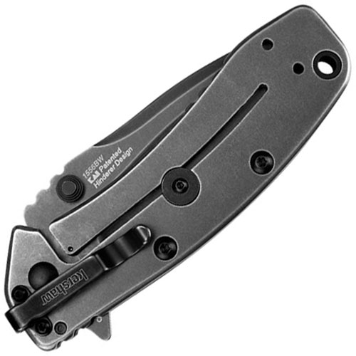 Cryo II Drop Point Plain Edge Blade Folding Knife
