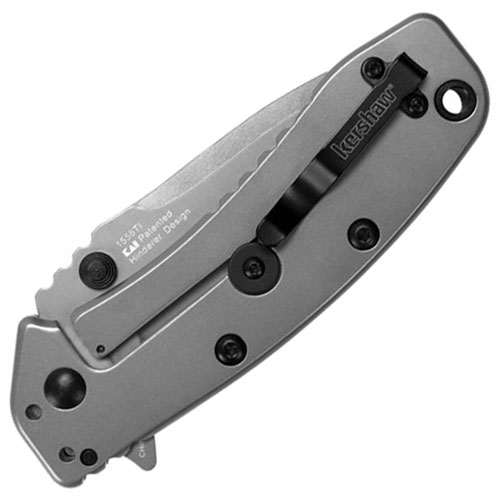 Cryo II Drop Point Plain Edge Blade Folding Knife