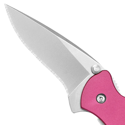 Chive 420HC Plain Edge Blade Folding Knife