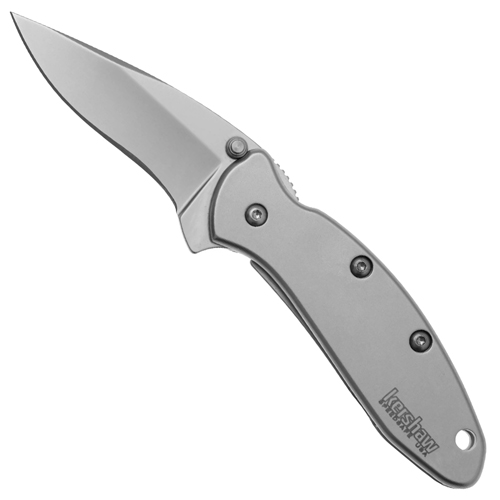 Chive 420HC Plain Edge Blade Folding Knife