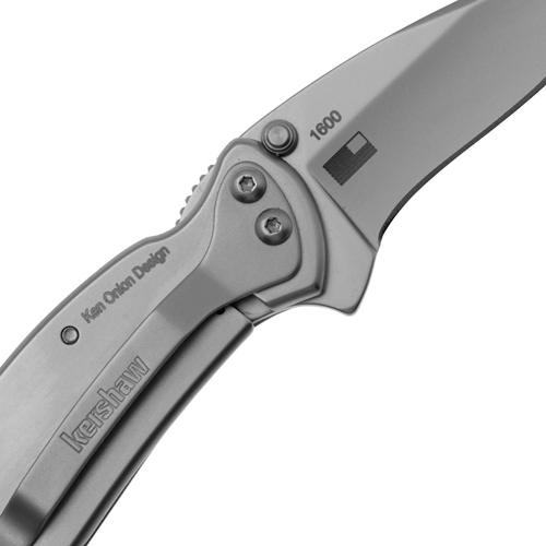 Chive 420HC Plain Edge Blade Folding Knife