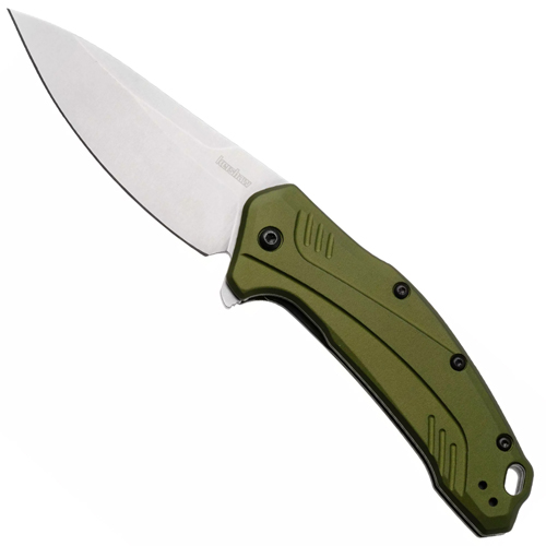 Link Olive Folding Blade Knife