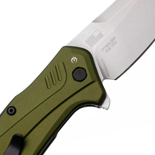 Link Olive Folding Blade Knife
