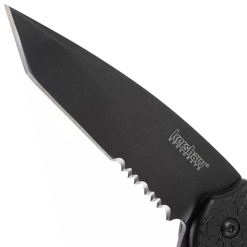 Kuro Black-Oxide Coated Tanto Blade Folding Knife