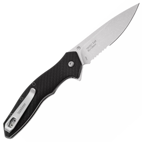 Kershaw Shoreline Partially Serrated EDC Pocket Knife