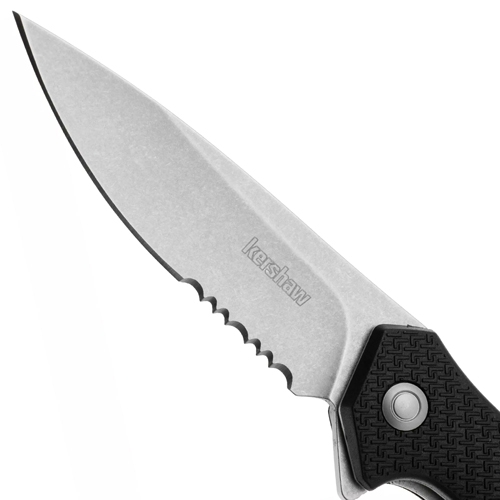 Kershaw Shoreline Partially Serrated EDC Pocket Knife