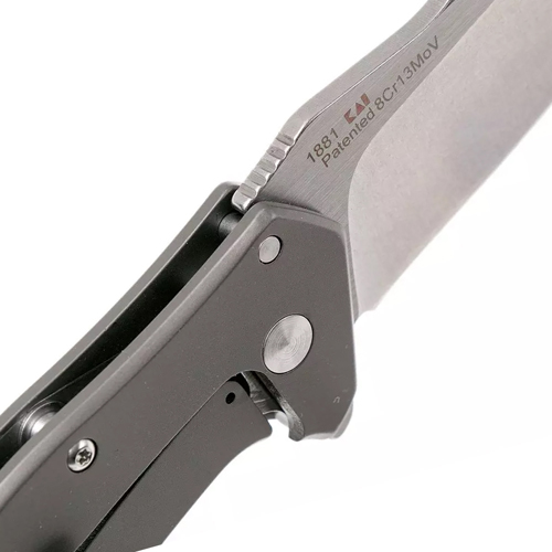 Eris Stainless Steel Handle Folding Knife
