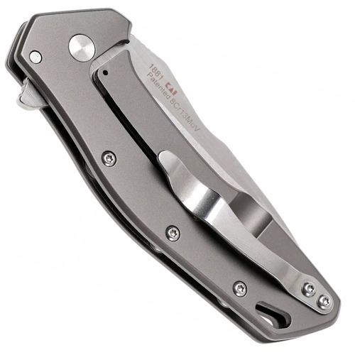 Eris Stainless Steel Handle Folding Knife
