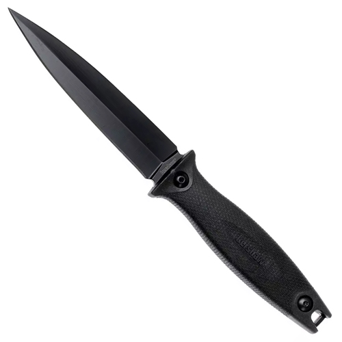 Secret Agent Black-Oxide Coated Fixed Blade Knife