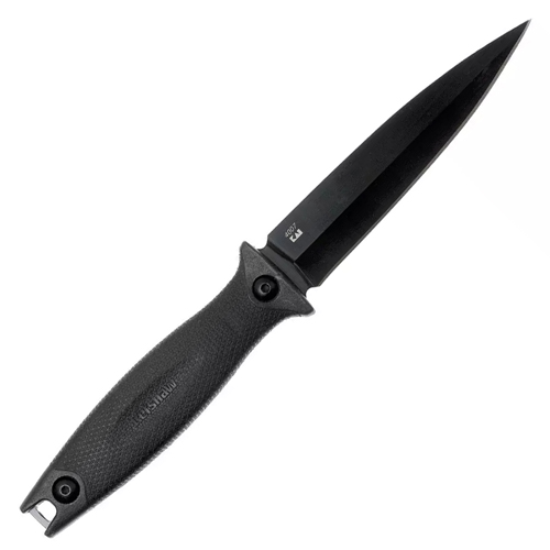 Secret Agent Black-Oxide Coated Fixed Blade Knife