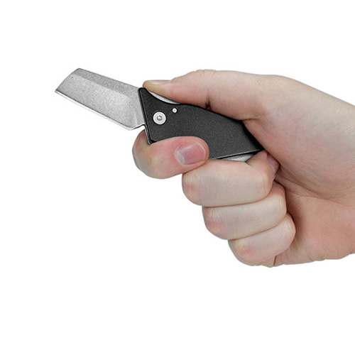 Pub Stonewash Finish Folding Blade Knife
