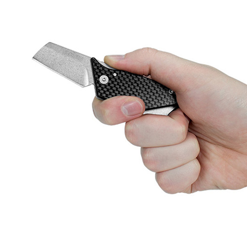 Pub Stonewash Finish Folding Blade Knife