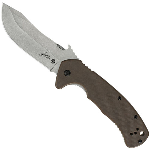 Kershaw Emerson CQC-11K D2 Stonewash Finish Blade Folding Knife