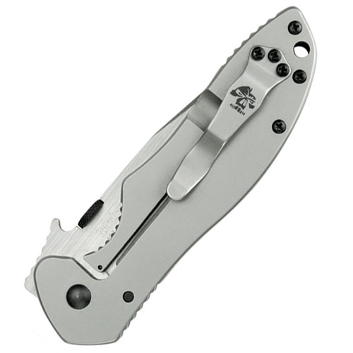 CQC-6K Clip-Point Plain Edge Folding Blade Knife