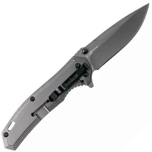 Fringe Titanium Carbo-Nitride Coated Blade EDC Folding Knife
