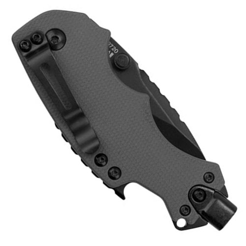Shuffle DIY Black-Oxide Coated Blade Folding Knife