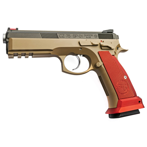 KJW CZ SP-01 GBB Gun w/ Red Grips