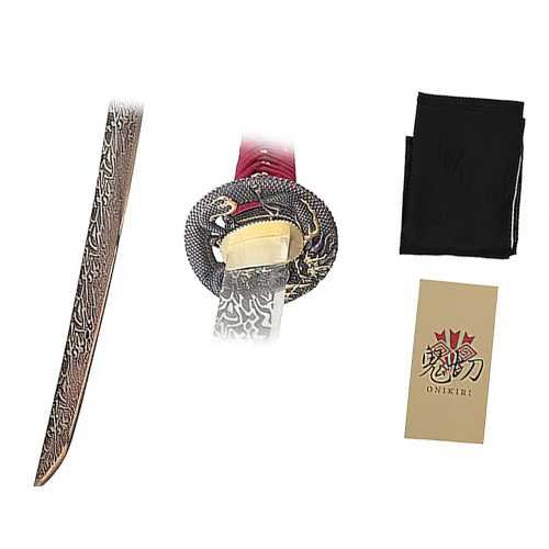 Neptune Katana Dragon w/Certificate/Bag/Saya