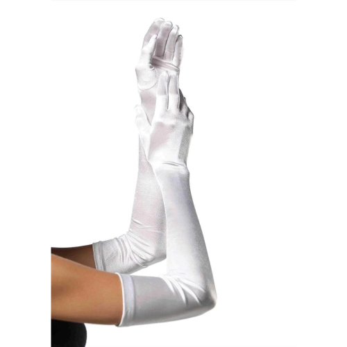 Elegant Opera Extra Long Satin Gloves