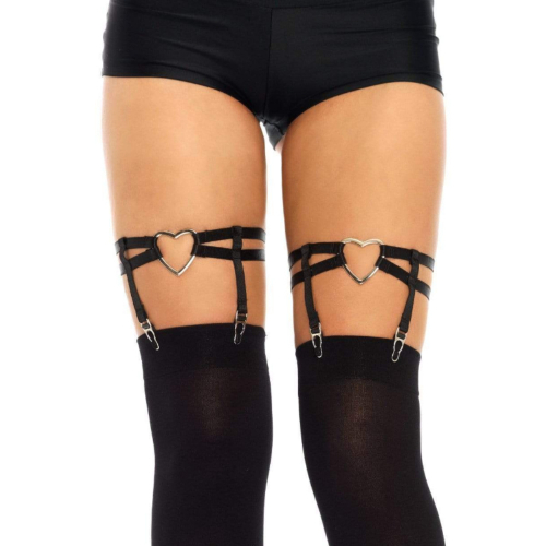 Elegant Heart Thigh High Garter