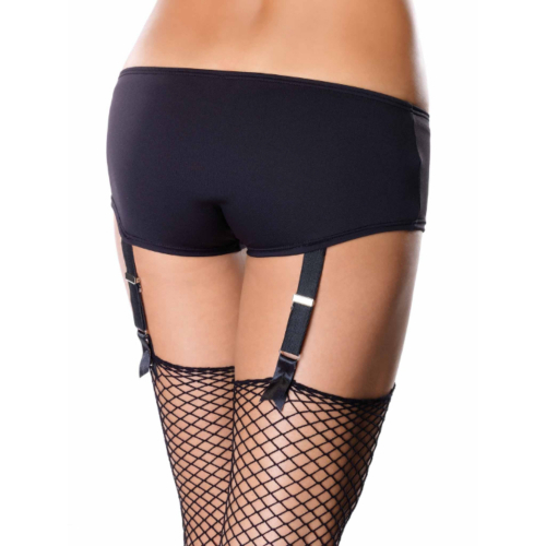 Standard Garter Boy Shorts With Ribbon Bow