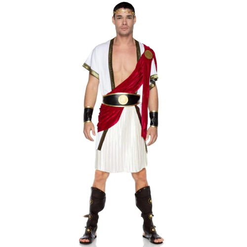 Attractive Men's Roman Emperor Caesar Costume 