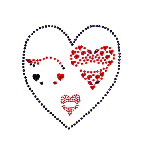 Leg Avenue Majestic Queen Face Jewels Sticker