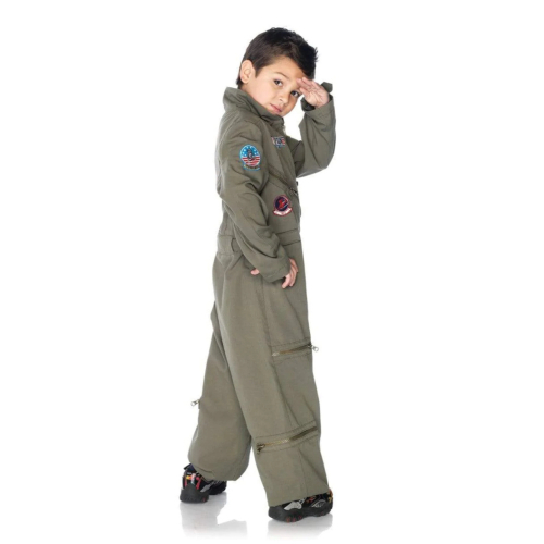 Boy's Top Gun Flight Suit Costume