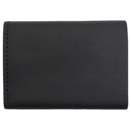 Tri-Fold Leather Chain Wallet