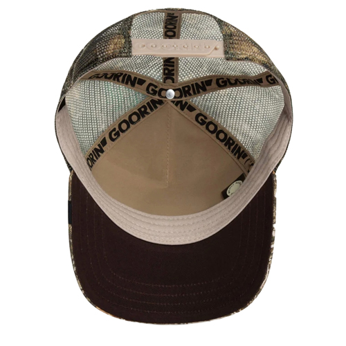 Goorin Bros Cancelled Skull Trucker Hat