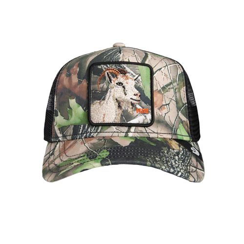 Goorin Bros Camo Goat Trucker Hat