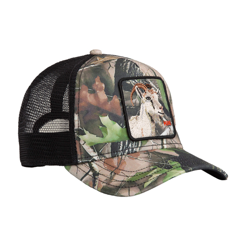 Goorin Bros Camo Goat Trucker Hat