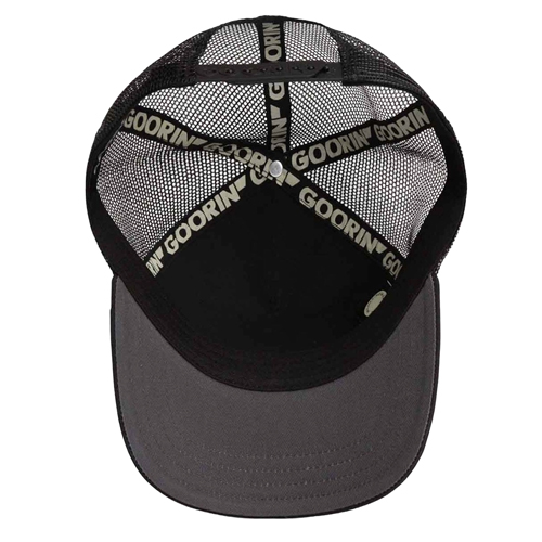 Goorin Bros Suede Skull Trucker Cap