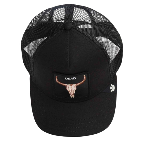 Goorin Bros Suede Skull Trucker Cap