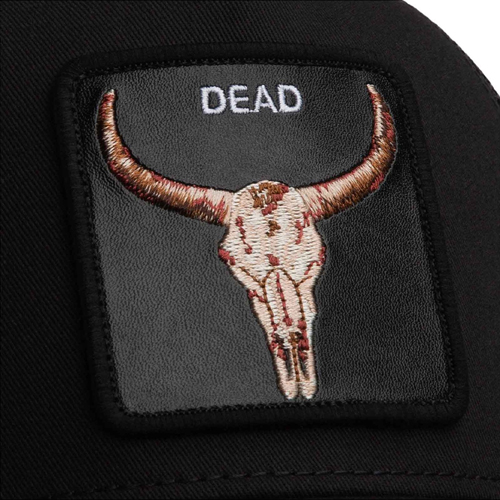 Goorin Bros Suede Skull Trucker Cap