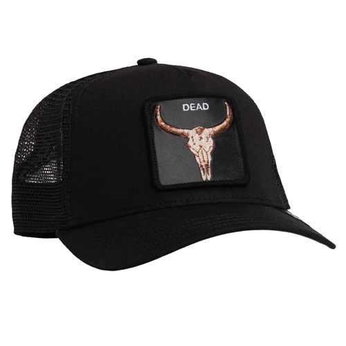 Goorin Bros Suede Skull Trucker Cap