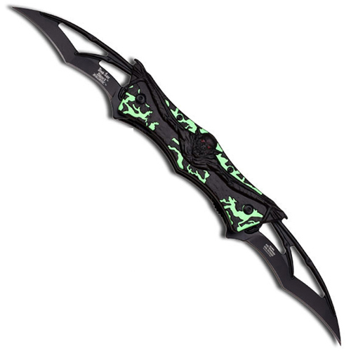 Dark Side Dual Blades Folding Knife