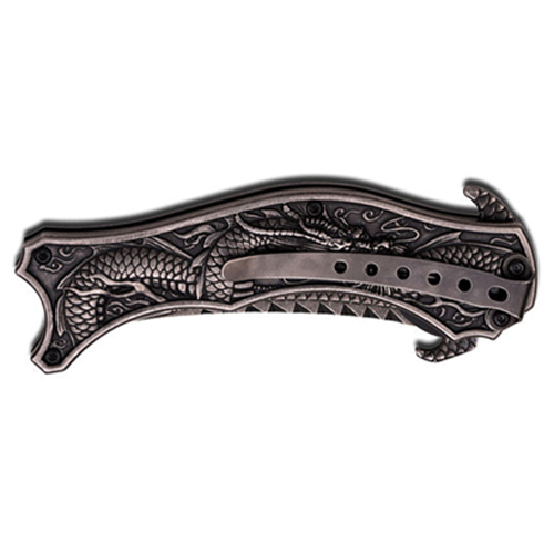 Dark Side Blades Stainless Steel Folding Knife