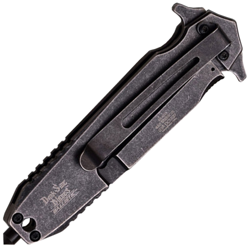 Dark Side Blades A028RD Red Dragon Printed on Handle folding Knife