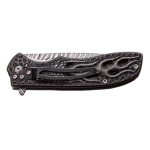 Dark Side Blades 4.5 Inch Closed Folding Knife