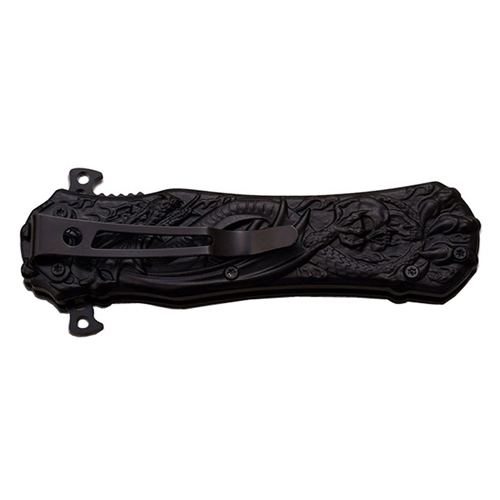 Dark Side Aluminum Handle 3mm Thick Folding Blade Knife