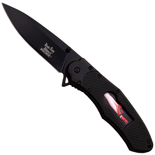 Dark Side Blades A050 Drop-Point Blade Folding Knife