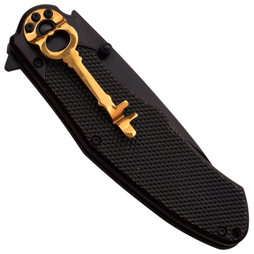 Dark Side Blades A050 Drop-Point Blade Folding Knife