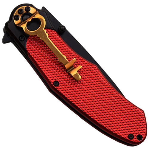 Dark Side Blades A050 Drop-Point Blade Folding Knife