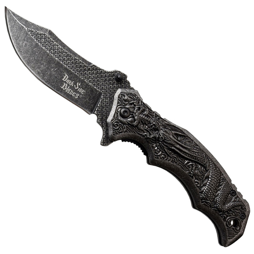 Dark Side Blades 3Cr13 Steel Plain Edge Folding Knife