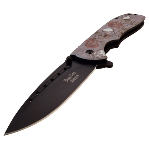 Dark Side Blades 3.75 Inch 3Cr13 Steel Blade Folding Knife