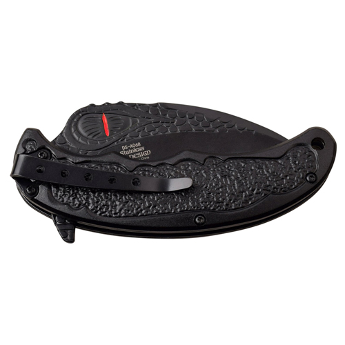 Dark Side Blades Dragon Art Aluminum Handle Folding Knife